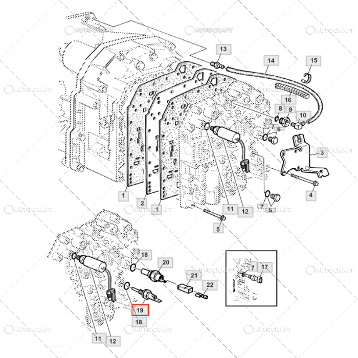 SENZOR TEMPERATURA ULEI TRANSMISIE JOHN DEERE POWERQUAD [2]
