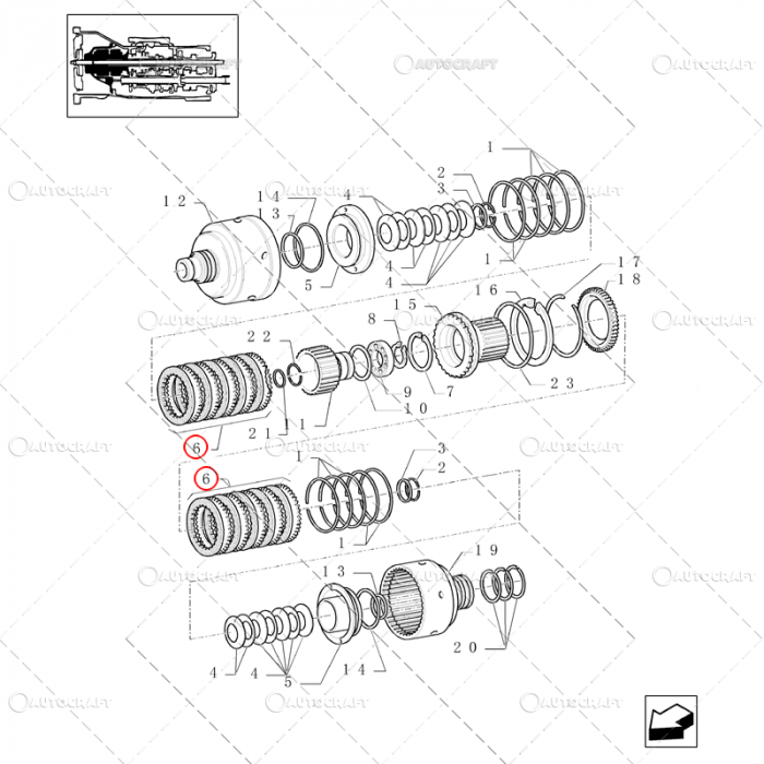 SET DISCURI FRICTIUNE HI-LO NEW HOLLAND [3]