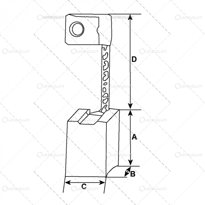 SET PERII ELECTROMOTOR DEMAROR FIAT 12V 211, 215 25.5X13X9 [2]