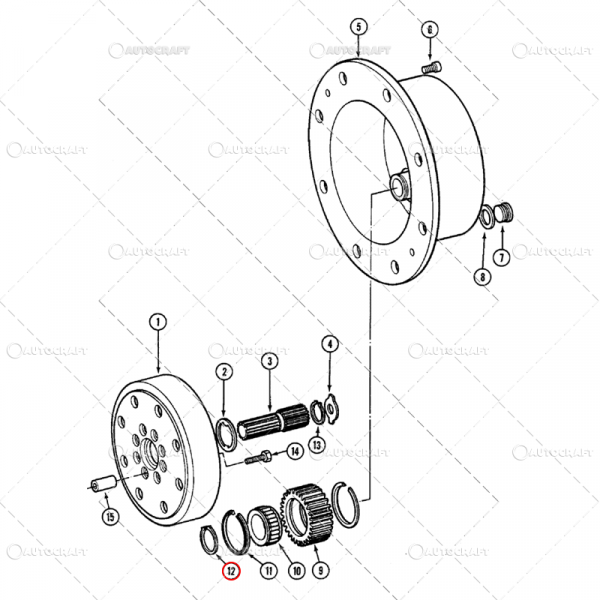 SIGURANTA PINION SATELIT CASE IH [2]