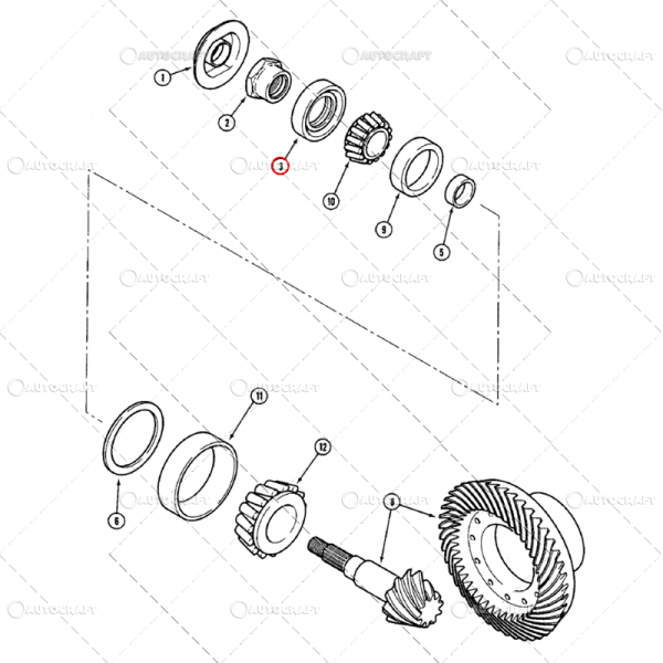 SIMERING GRUP CONIC PUNTE FATA CASE IH [3]