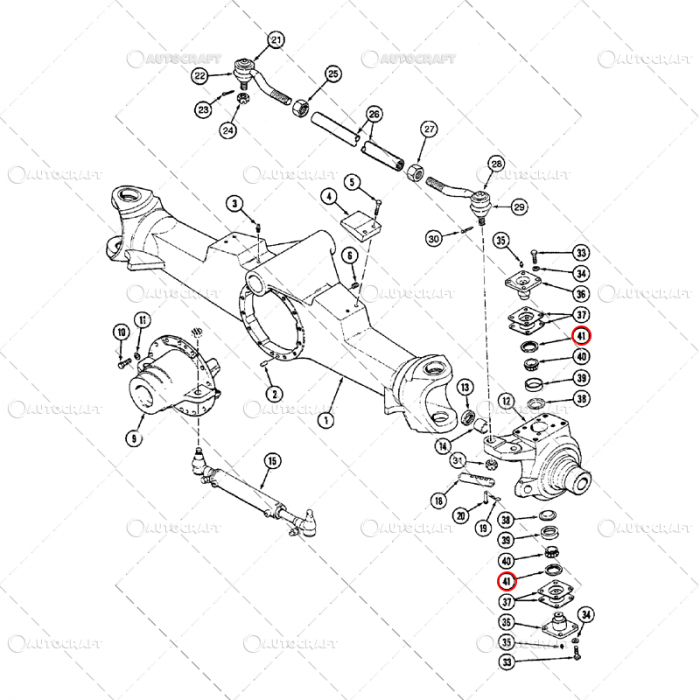 SIMERING PIVOT CASE IH MAGNUM, MX [2]
