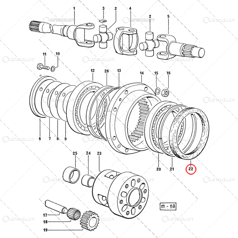 SIMERING ROATA FATA SAME, LAMBORGHINI 150X180X15 [3]