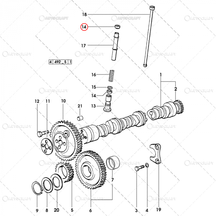 SIMERING TIJA CULBUTORI SAME, LAMBORGHINI, HURLIMANN [2]