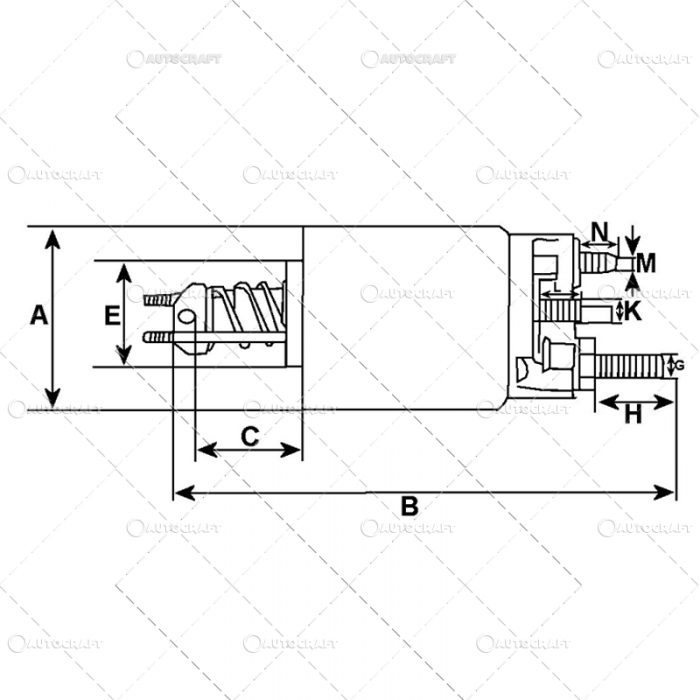 SOLENOID BOBINA ELECTROMOTOR [2]