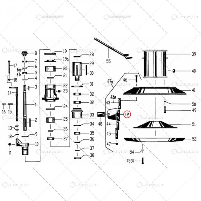 SUPORT CUTIT COASA ROTATIVA CU TAMBURI NIEMEYER [4]