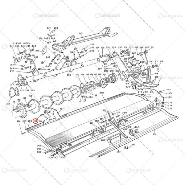 SURUB CU PIULITA CUTIT FREZA ROTATIVA HOWARD [2]
