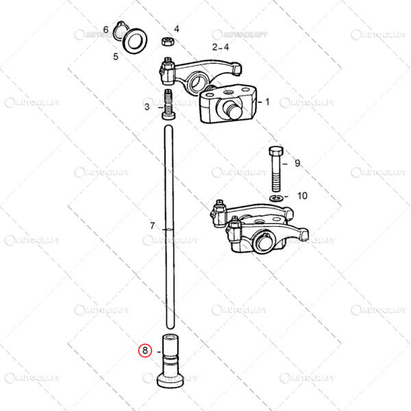 TACHET MOTOR FENDT Ø 17.5 X 31.05 X 48 MM [3]