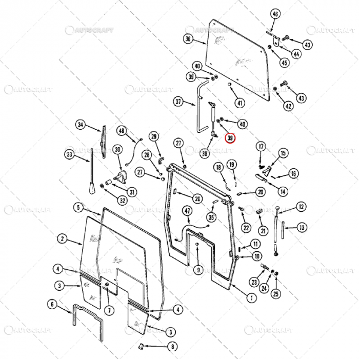 TELESCOP GEAM SPATE CASE IH [2]