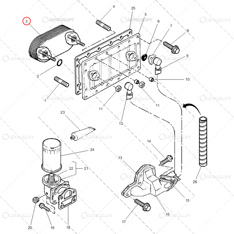 TERMOFLOT MOTOR CLAAS, MASSEY FERGUSON, LANDINI, PERKINS [2]