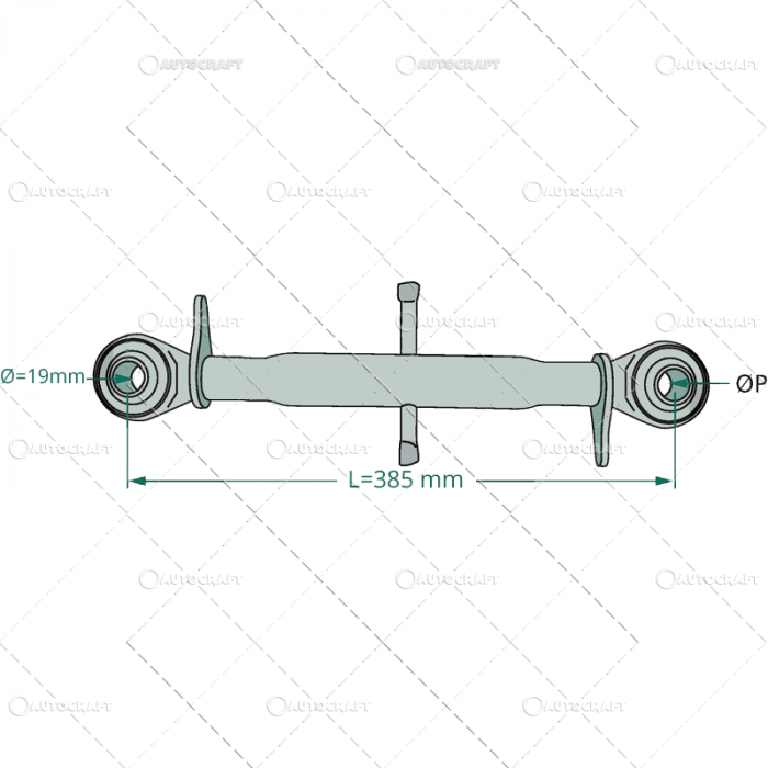 TIRANT CENTRAL MIC TRACTOR 40.61.030 [2]