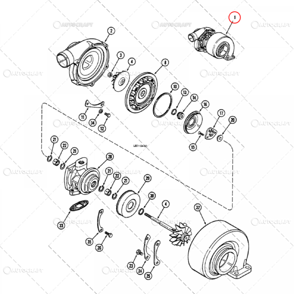 TURBOSUFLANTA CASE IH, CUMMINS [3]