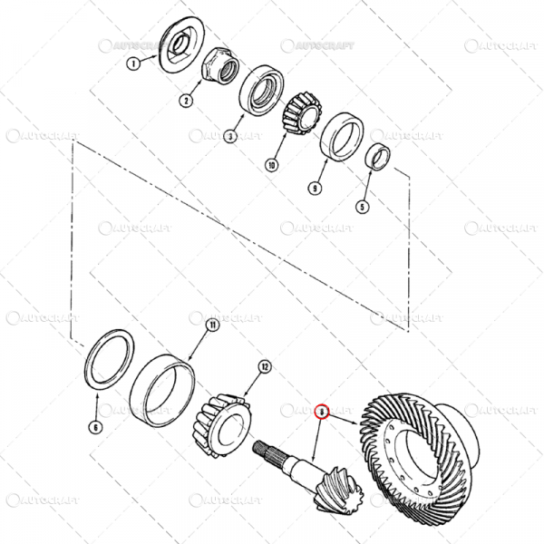 Z-14/44 GRUP CONIC CASE IH APL345 [3]