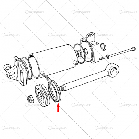 Cilindru de direcţie si piese conexe - INEL PISTON CILINDRU DIRECTIE FIAT