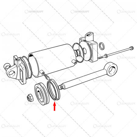 Cilindru de direcţie si piese conexe - ORING PISTON CILINDRU DIRECTIE FIAT