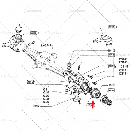 SIMERING ROATA FATA FIAT, FORD, NEW HOLLAND [1]