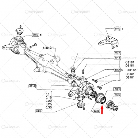 RULMENT ROATA FATA FIAT [1]