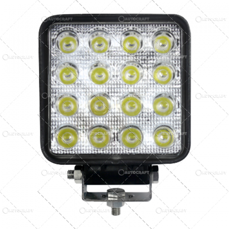 Lampi de lucru cu led - PROIECTOR LAMPA LED 16*3W, 12-24V, 3520LM, SPOT