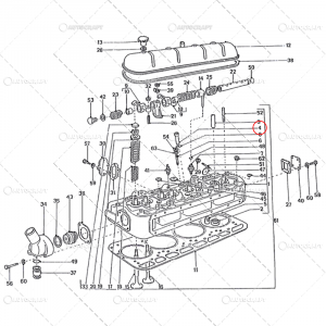 Injector - BUCSA INJECTOR CUPRU TRACTOR UTB U650 103.02.109