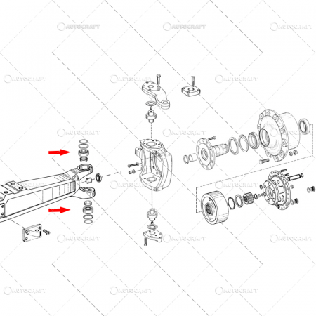 RULMENT PIVOT MASSEY FERGUSON [3]