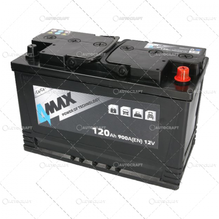 Same - 120Ah 900A 12V 348X175X234 BATERIE ACUMULATOR CASE IH, CATERPILLAR, CLAAS/RENAULT, DAVID BROWN, FORD, JOHN DEERE, KUBOTA, LANDINI, MASSEY FERGUSON, MC CORMICK, SAME