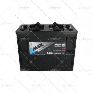 125Ah 750A 12V 349X175X290 BATERIE ACUMULATOR CASE IH, CATERPILLAR, CLAAS/RENAULT, DAVID BROWN, FORD, JOHN DEERE, KUBOTA, LANDINI, MASSEY FERGUSON, MC CORMICK, SAME [2]