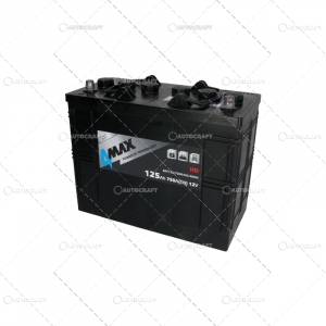 David Brown - 125Ah 750A 12V 349X175X290 BATERIE ACUMULATOR CASE IH, CATERPILLAR, CLAAS/RENAULT, DAVID BROWN, FORD, JOHN DEERE, KUBOTA, LANDINI, MASSEY FERGUSON, MC CORMICK, SAME