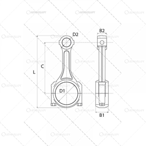 BIELA MOTOR MASSEY FERGUSON [1]