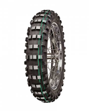 Cross-enduro - 140/80-18 CAUCIUC CROSS EF-07 SUPER SOFT EXTREME DOUA DUNGI VERZI OFF ROAD MITAS