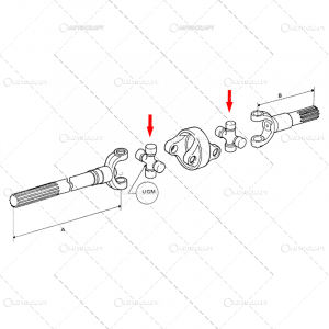 30X92 CRUCE CARDAN FIAT [2]