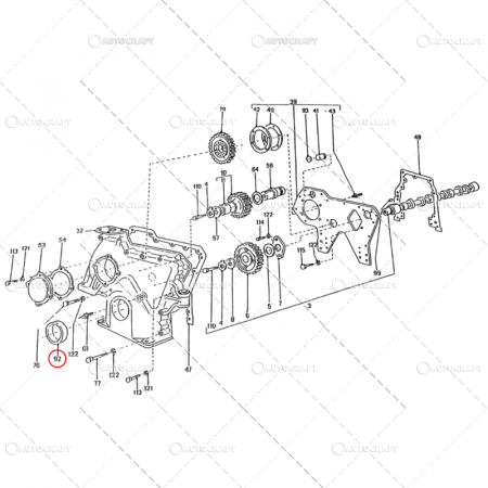 U-650 - 65X90X12 SIMERING DISTRIBUTIE TRACTOR U650