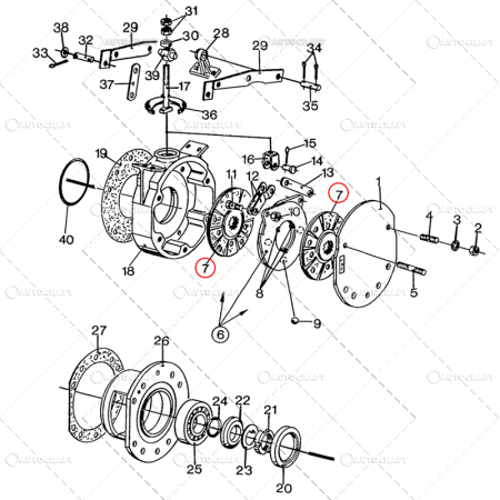 New Holland - DISC FRANA COMBINA NEW HOLLAND