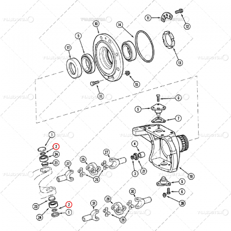 Case IH - ORING PIVOT CASE IH