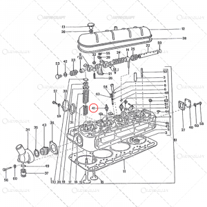 Piese tractor - SONDA APA CEAS MICA STUT SUBTIRE TRACTOR UTB U650 9.5521.000