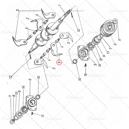 Cositoare - CUTIT TOCATOR STANGA CULEGATOARE PORUMB SIP