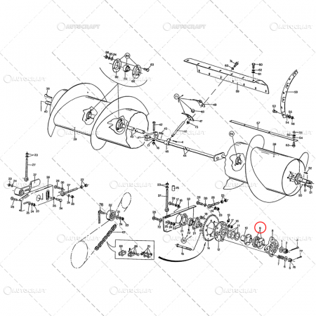 SET CUPLAJ AMBREIAJ MASA, ELEVATOR COMBINA NEW HOLLAND [2]