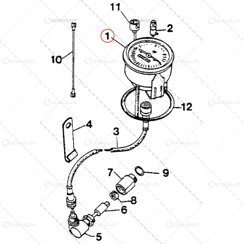 ANTRENOR CABLU TUROMETRU CASE IH [2]