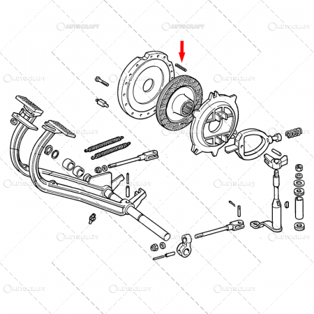 Bila, resort, reglaj, garnitura - ARC FRANA FIAT