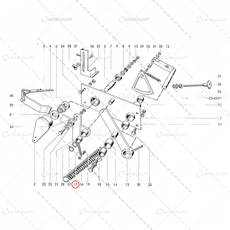 RP15 - ARC TENSIONARE PRESA BALOTI WELGER