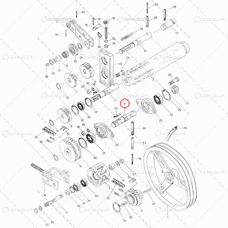 AX LAGAR VALTURI FULIE MARE CULEGATOARE PORUMB SIP FI42x140 [1]