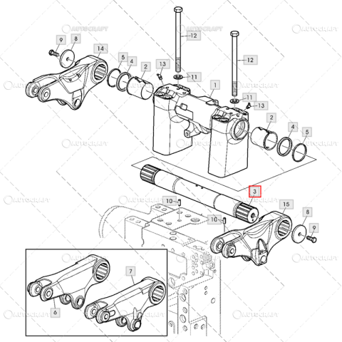 AX RIDICARE HIDRAULICA JOHN DEERE L 600 MM [1]