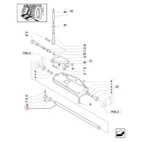 AX RIDICARE HIDRAULICA NEW HOLLAND, CASE-IH [1]