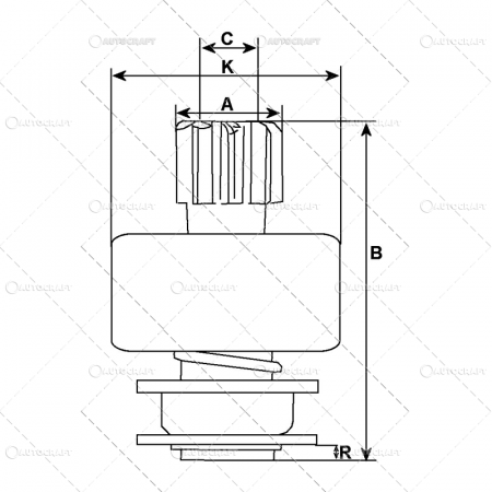 BENDIX ELECTROMOTOR FIAT SOMECA [1]