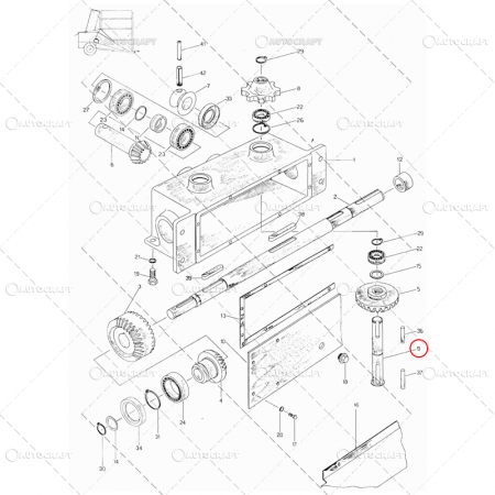 BOLT AX SCURT GRUP CULEGATOARE PORUMB SIP FI 25 x 95 [1]