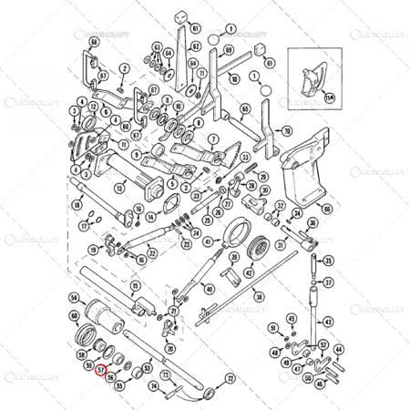 BUCSA AX RIDICARE HIDRAULICA CASE IH [1]