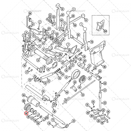 Case IH - BUCSA AX RIDICARE HIDRAULICA CASE IH
