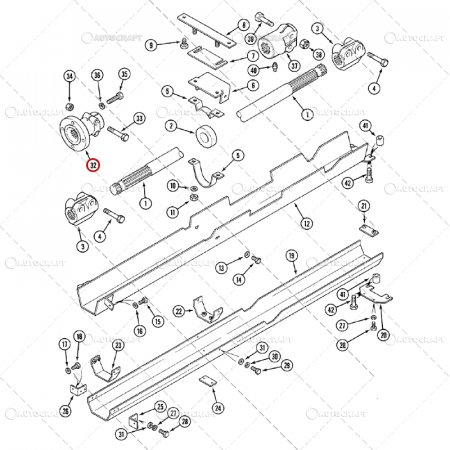 BUCSA CUPLARE 4X4 CASE IH [2]