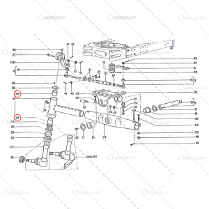 BUCSA FUZETA PLASTIC UTB TRACTOR U650 31.30.158 [1]