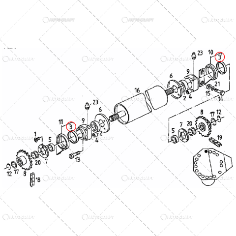 Balotiera - BUCSA LAGAR BALAMA ROLA PRESA BALOTI DEUTZ-FAHR