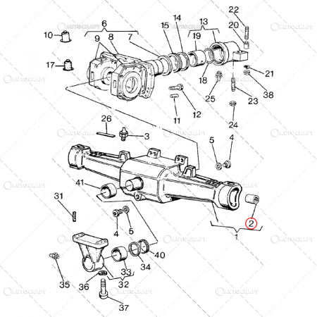 BUCSA PLANETARA FATA LANDINI, MASSEY FERGUSON [1]